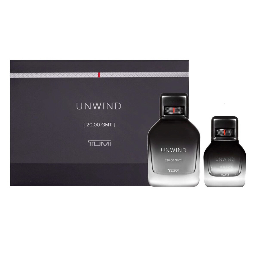 Shop Tumi Men's Unwind Gift Set Fragrance 850016678324 In N/a