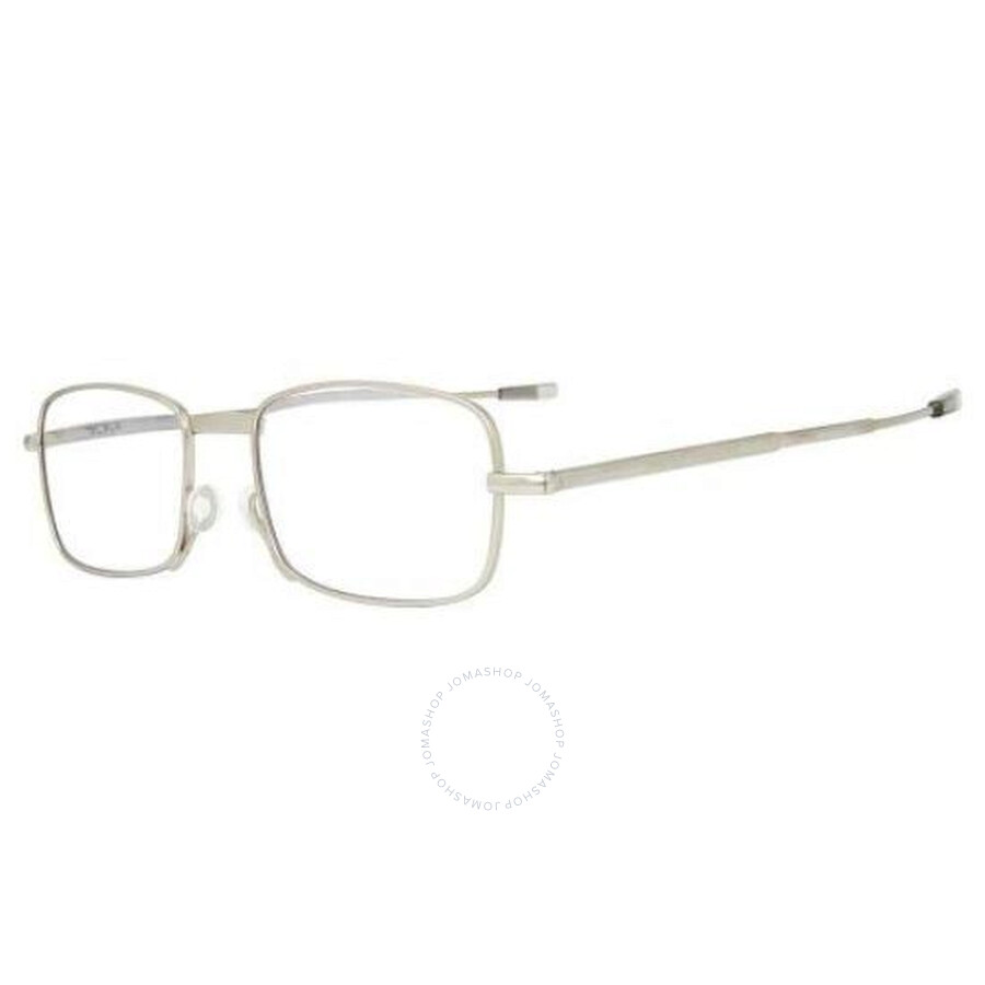 Tumi Reading Square Men's Eyeglasses Vtu802 Sil 53 +2.00