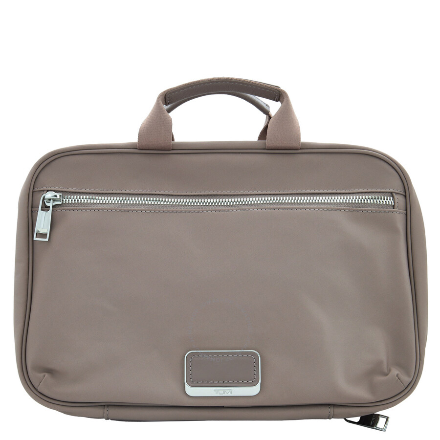 Tumi Voyageur Madeline Nylon Cosmetic Case In Pink