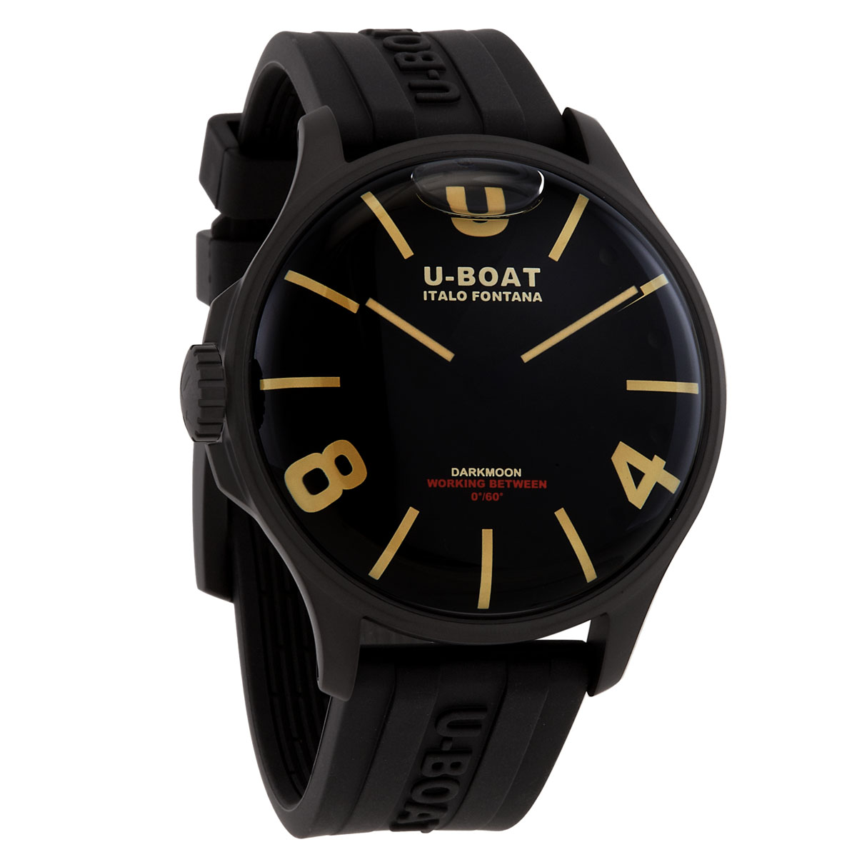 U-Boat Capsoil Quartz Black Dial Men's Watch 8464
