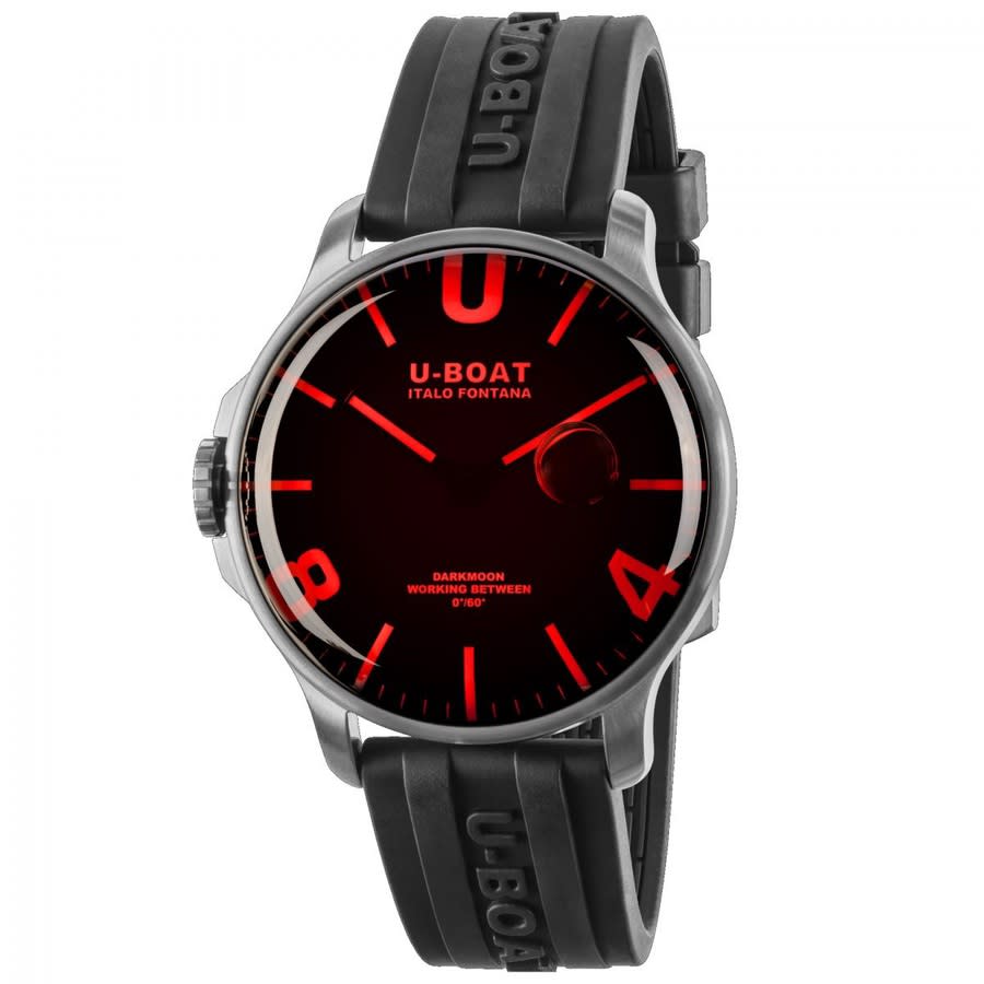 U-Boat Lefty Capsoil Quartz Black Dial Men's Watch 8465