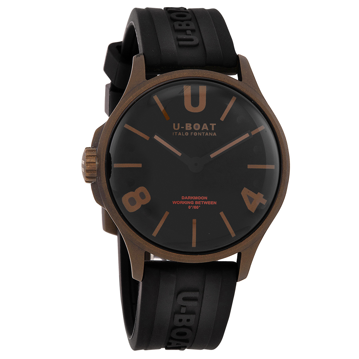 U-Boat Capsoil Quartz Black Dial Men's Watch 9549