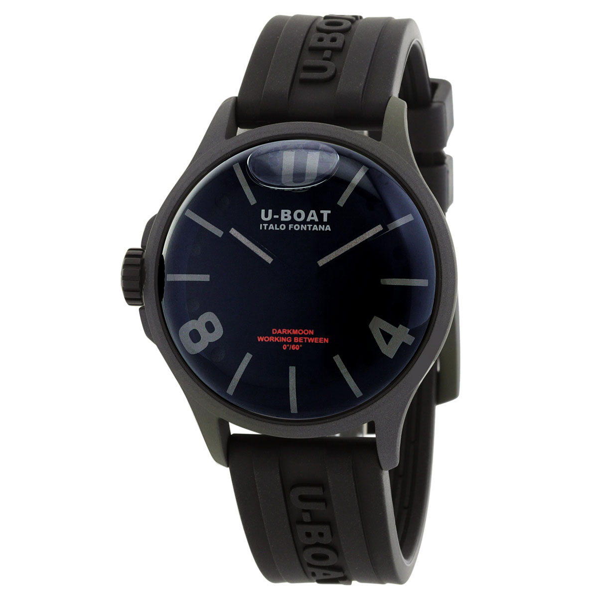 U-Boat Capsoil Quartz Black Dial Men's Watch 9552