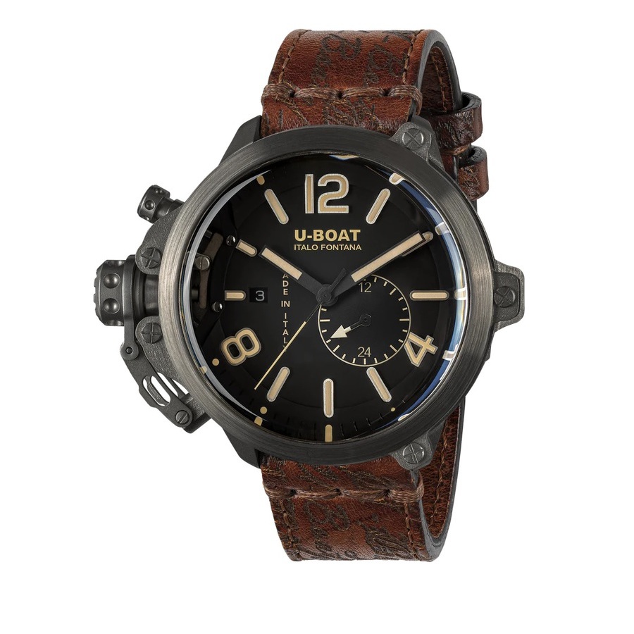 U-Boat Capsule Automatic Black Dial Men's Watch 8805