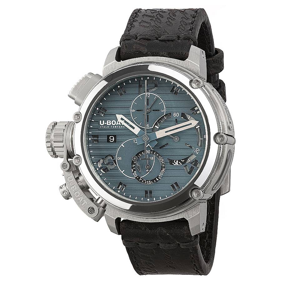 U-Boat Chimera Chronograph Automatic Blue Dial Men's Watch 9589