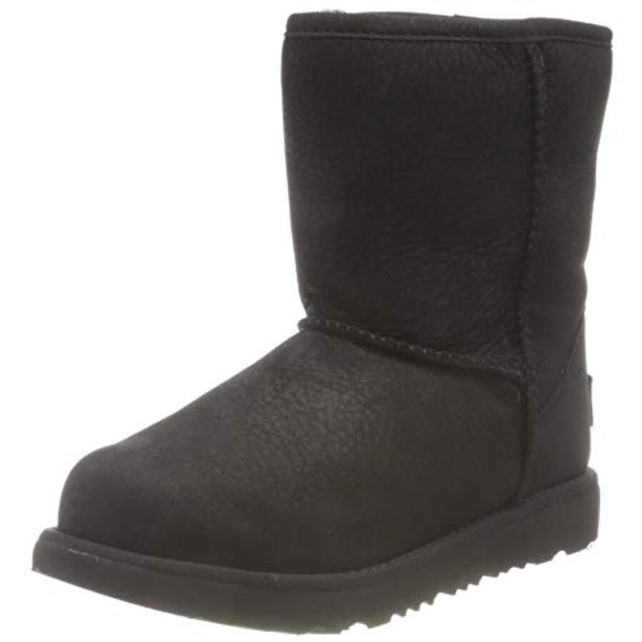Ugg Classic Short Ii Wp Kids' Boots In ["black"]