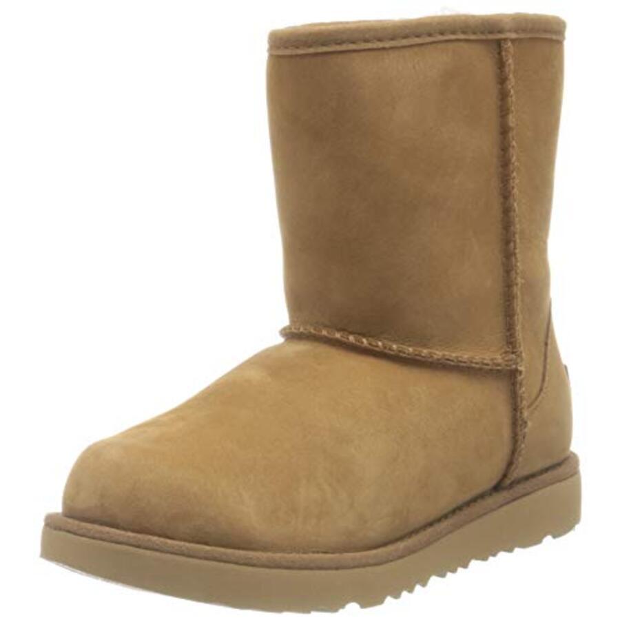 Ugg Classic Short Ii Wp Kids' Boots In ["brown"]
