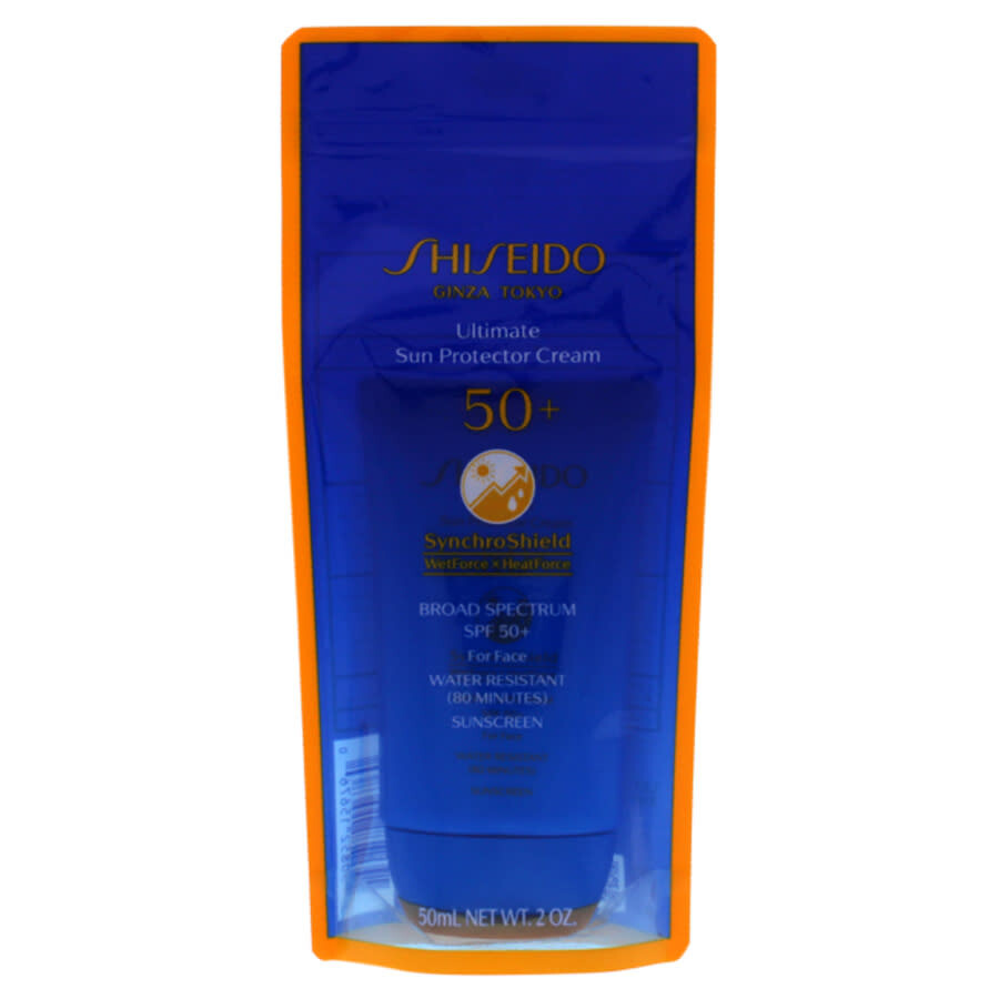 Shiseido Ultimate Sun Protector Cream Spf 50 By For Unisex - 2 oz Sunscreen In Beige