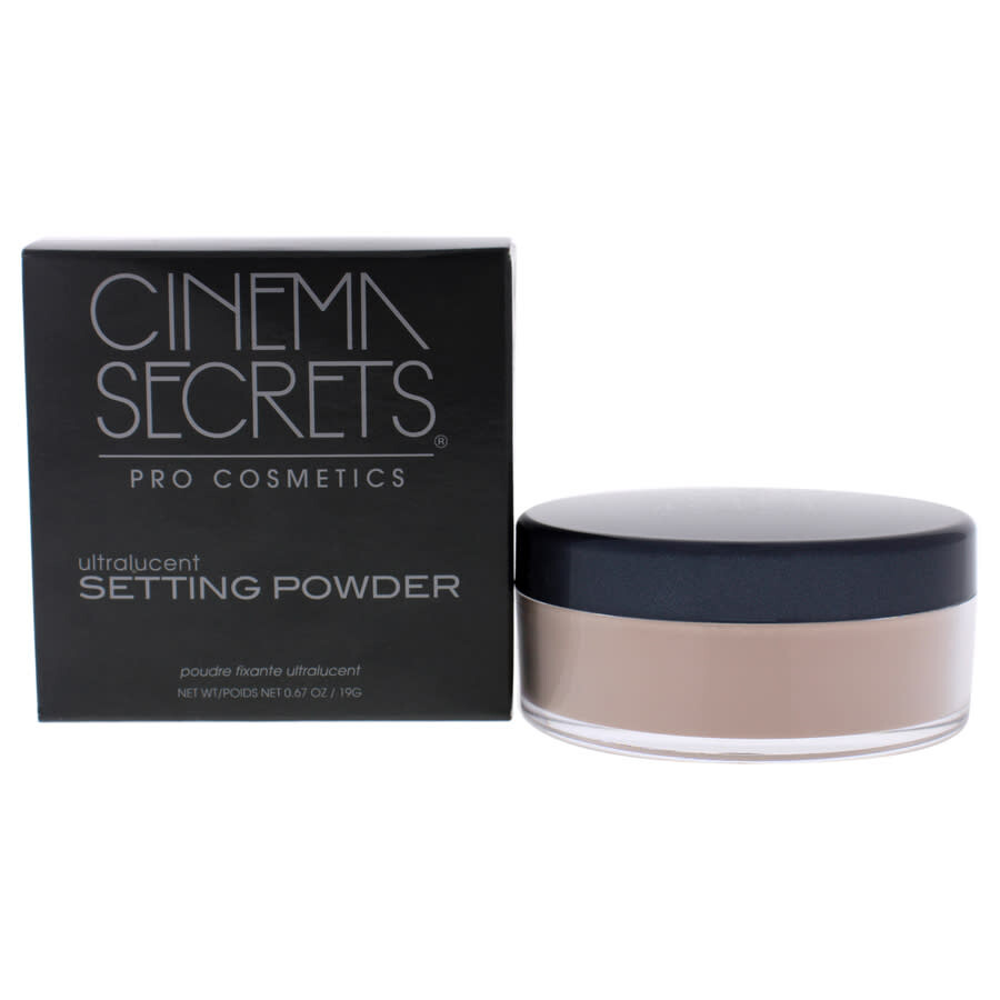Cinema Secrets Ultralucent Setting Powder - Warm Light By  For Women - 0.67 oz Powder