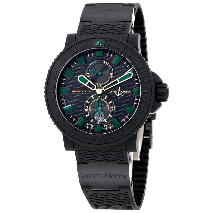 Ulysse Nardin Black Sea Automatic Black Dial Men's Watch 263-92LE-3C-928