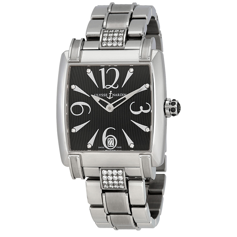Ulysse Nardin Caprice Automatic Black Dial Stainless Steel Ladies Watch 133917C-0602