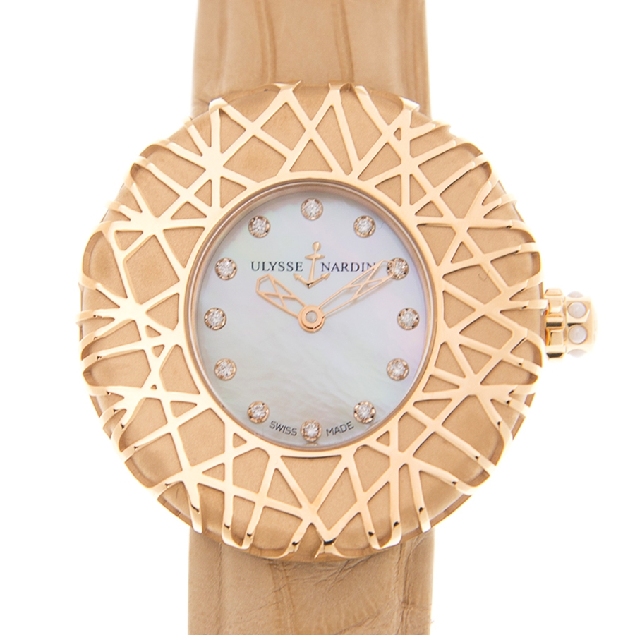 Ulysse Nardin CLASSIC Automatic Diamond White Dial Unisex Watch 8106108