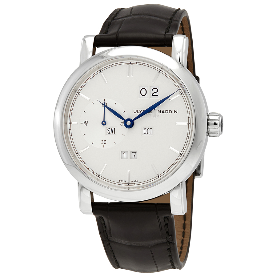 Ulysse Nardin Classic Perpetual Automatic Silver Dial Men's Watch 333-900