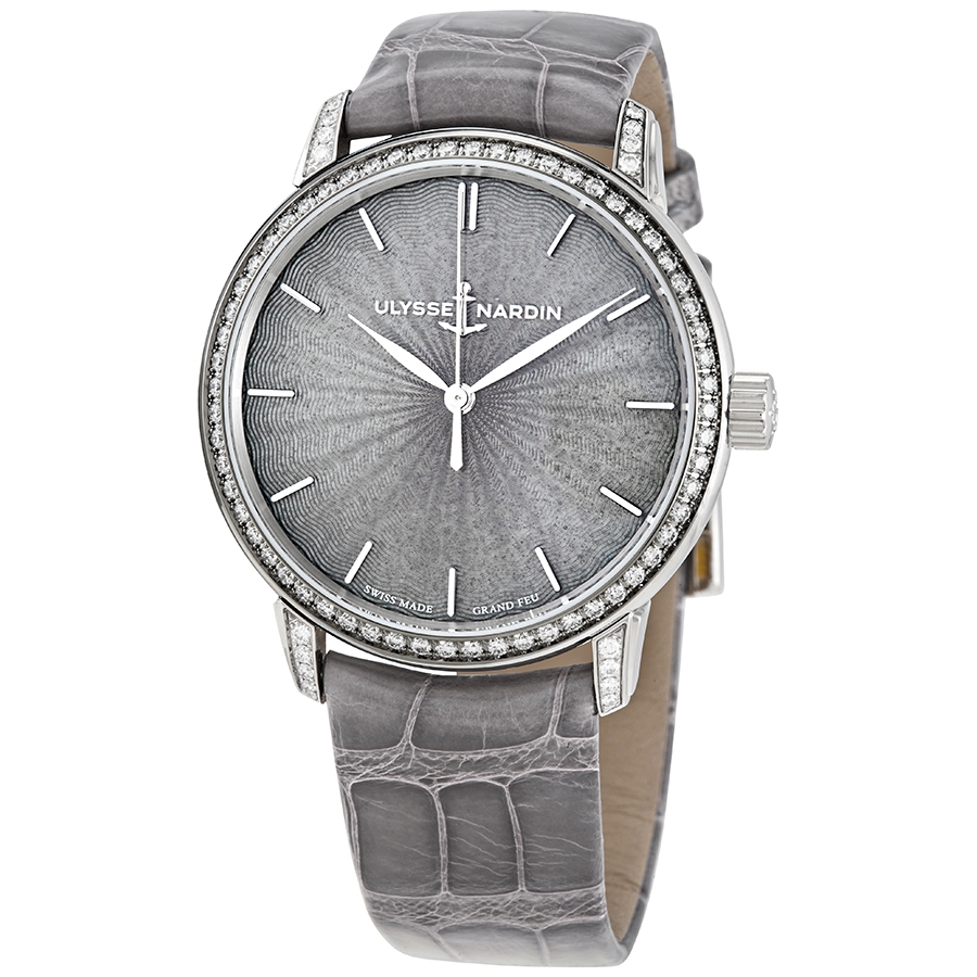 Ulysse Nardin Classico Lady Diamond Grey Dial Ladies Watch 8150-201BC/E1