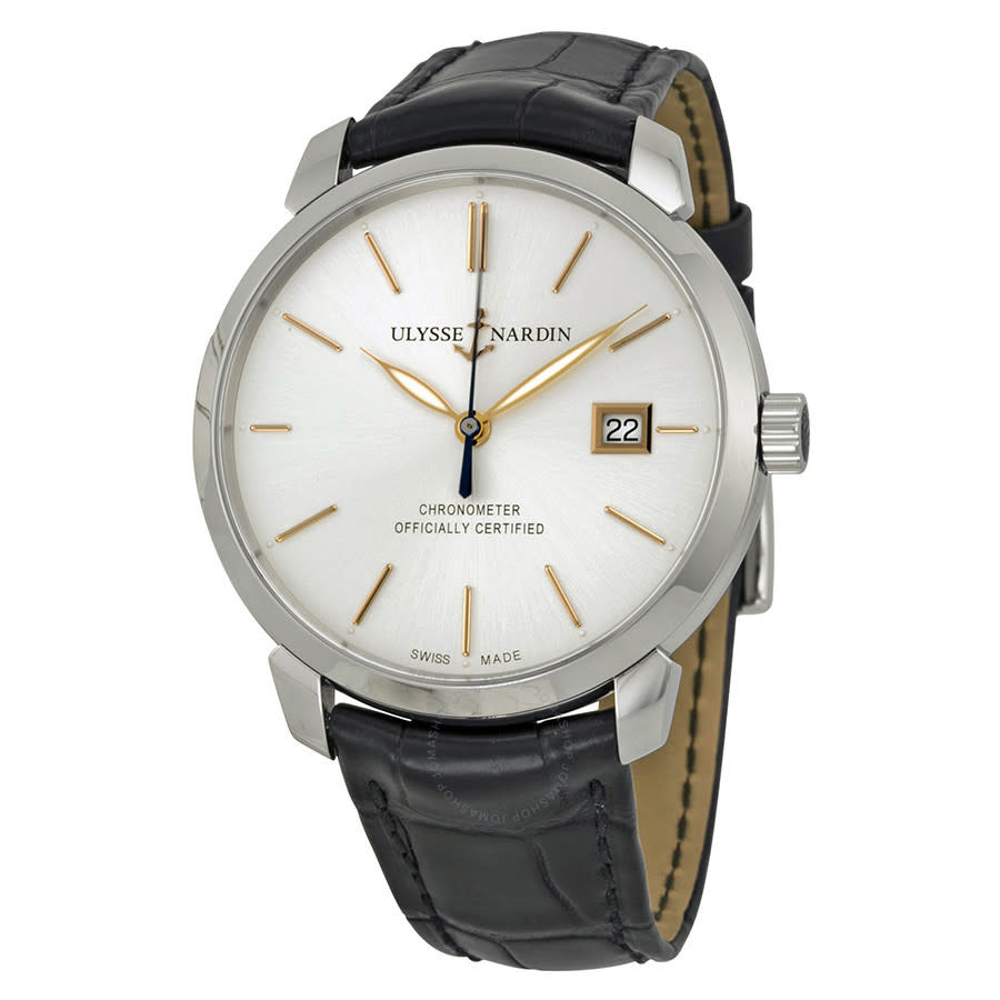 Ulysse Nardin Classico White Dial Men's Watch 8153-111