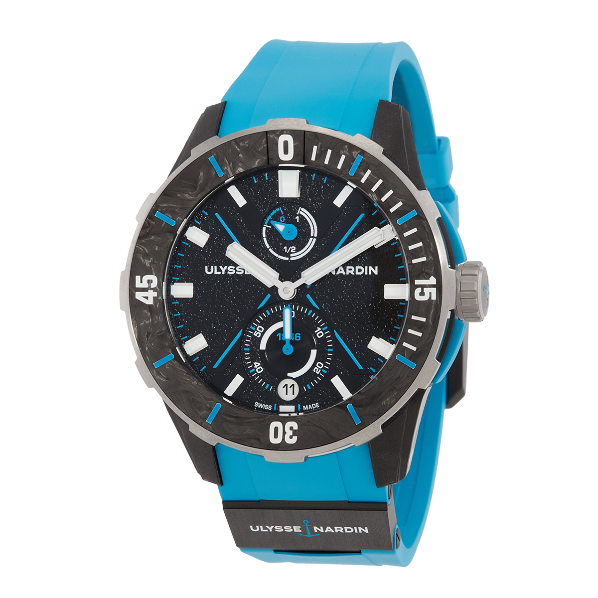 Ulysse Nardin Diver Automatic Black Dial Men's Watch 1183-170-2B