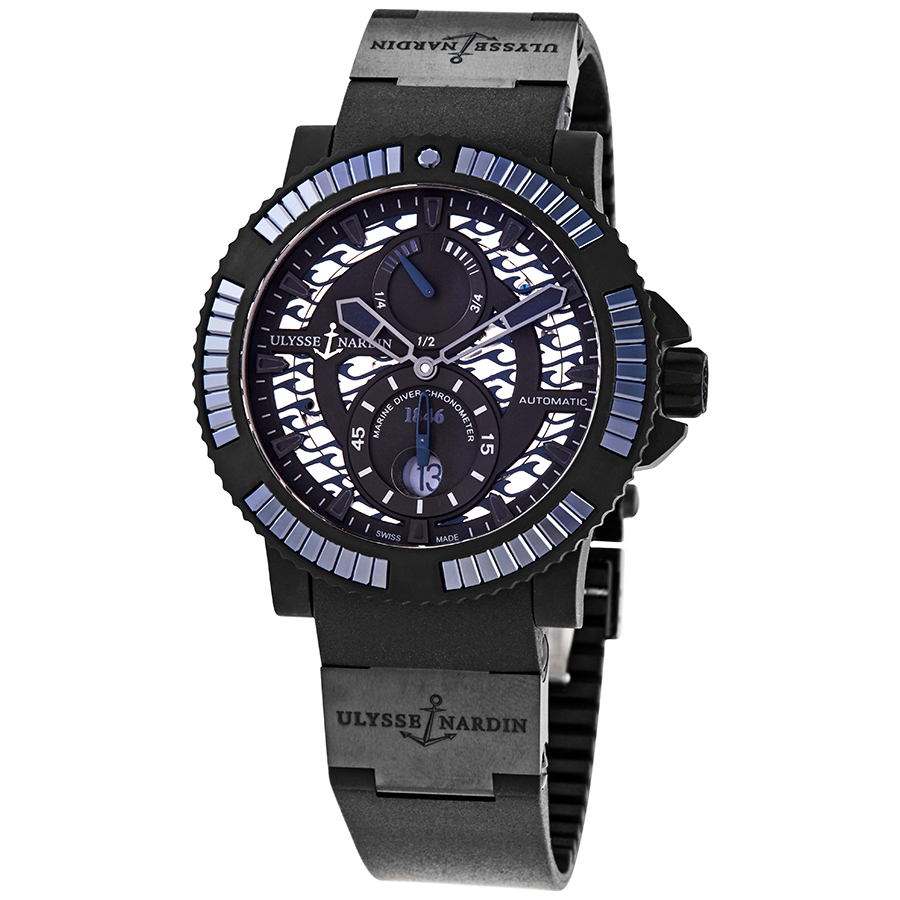 Ulysse Nardin Diver Automatic Black Sea Dial Men's Watch 263-92B3-3C/923