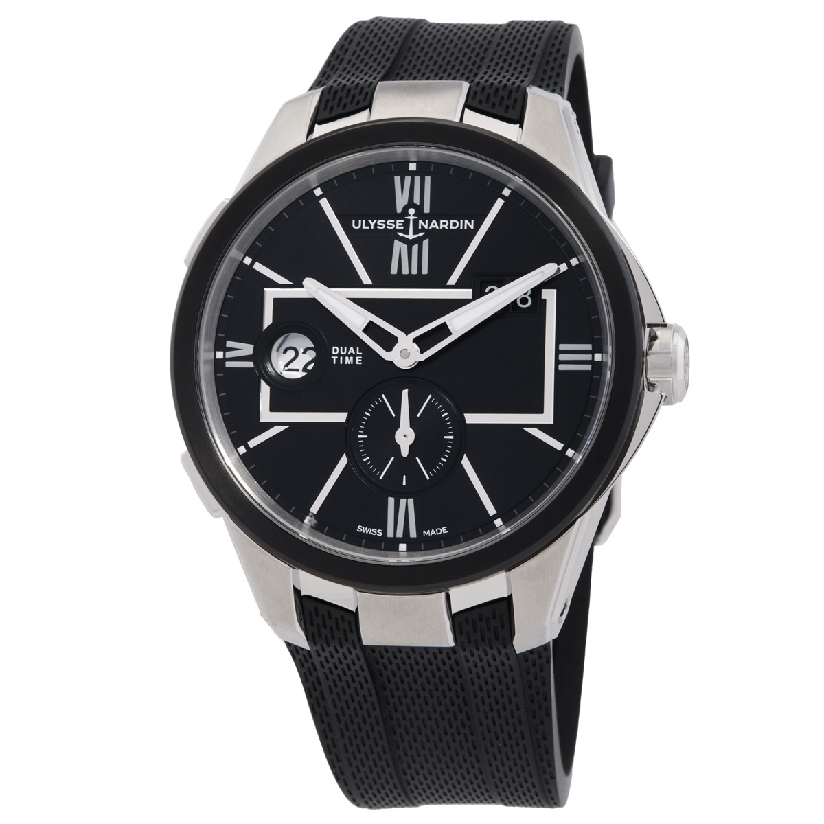 Ulysse Nardin Executive Automatic Black Dial Men's Watch 243-20-3/42