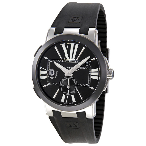 Ulysse Nardin Executive Dual Time Automatic Men's Watch 243-00-3-42