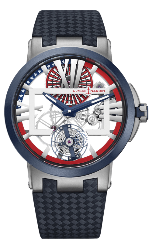 Ulysse Nardin Executive Skeleton Tourbillon Men's Limited Edition Hand Wound Watch 1713-139LE/US