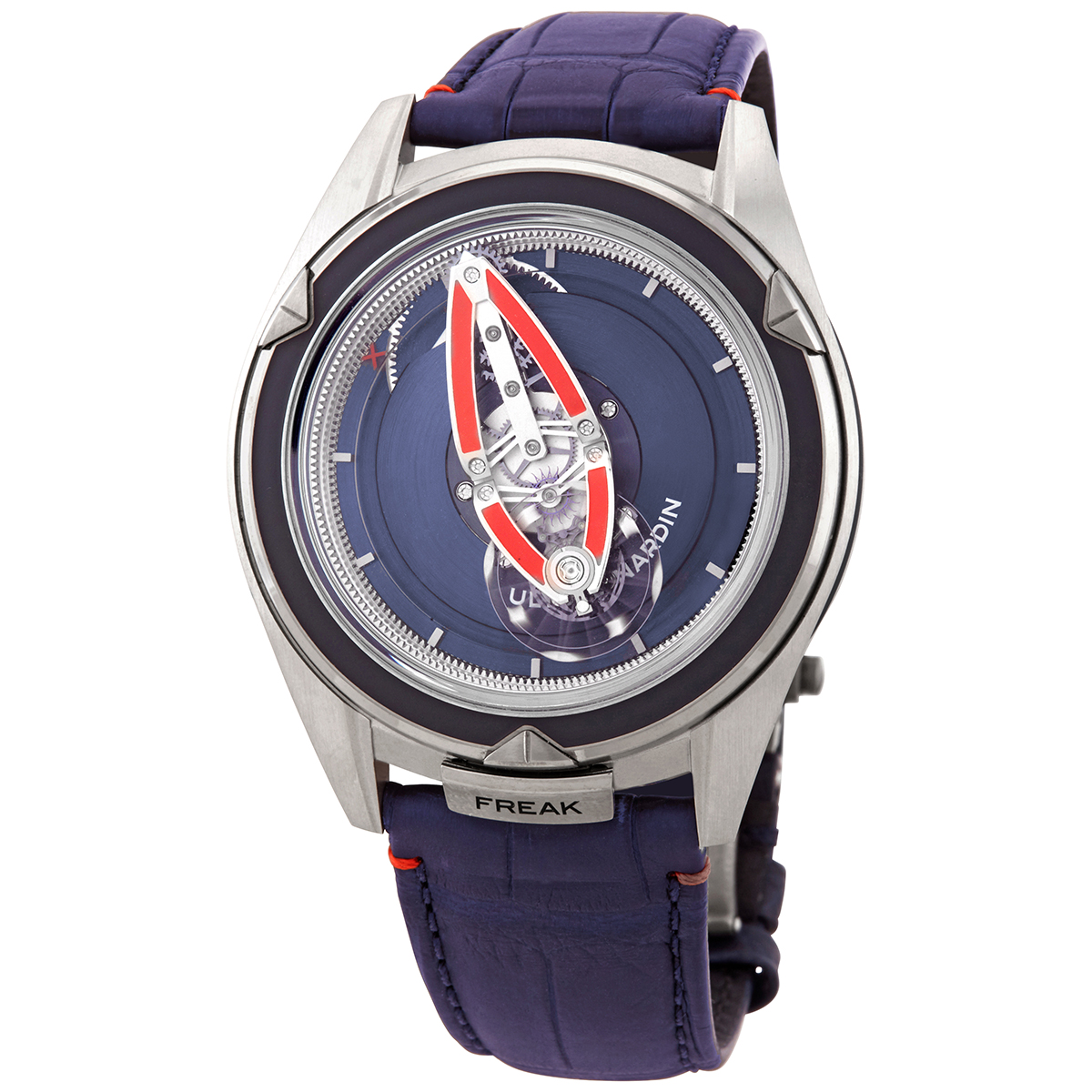 Ulysse Nardin Freak Vision Tourbillon Automatic White Dial Men's Watch 2505-250