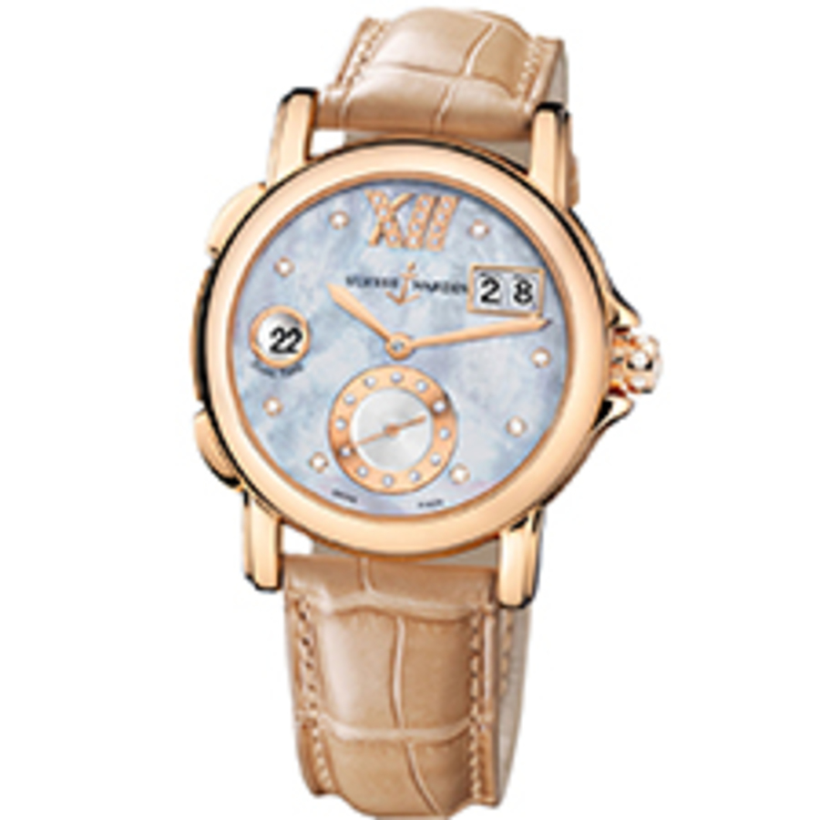Ulysse Nardin GMT Big Date Automatic Diamond Ladies Watch 246-22/392