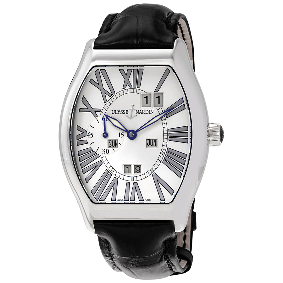 Ulysse Nardin Ludovico 18kt White Gold Automatic Perpetual Calendar Silver Dial Men's Watch 330-48