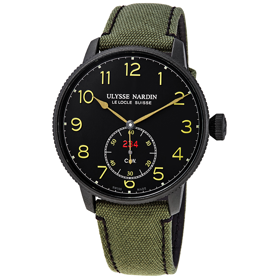 Ulysse Nardin Marine Torpilleur Limited Edition Automatic Chronometer Black Dial Men's Watch 1183-320LE/BLACK