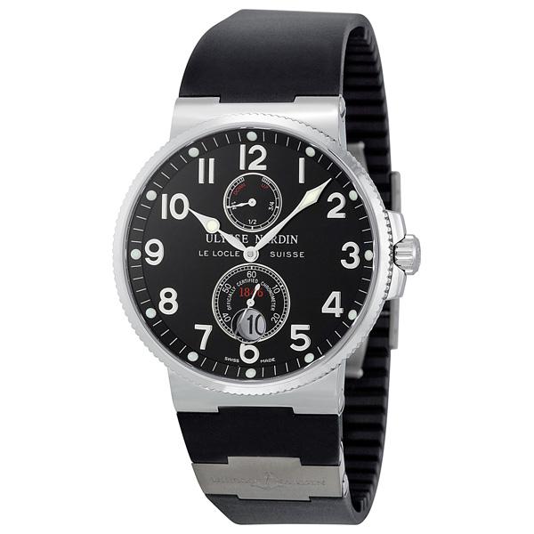 Ulysse Nardin Maxi Marine Automatic Black Dial Men Watch 263-66-3/62