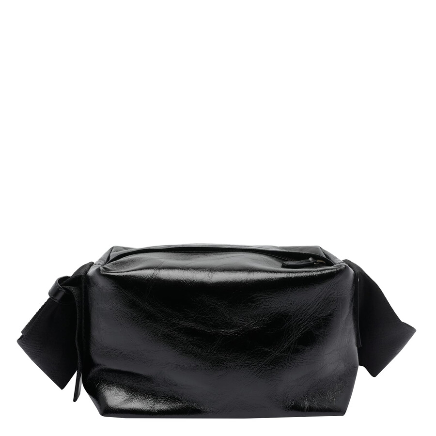 Uma Wang Medium Shoulder Bag In Black