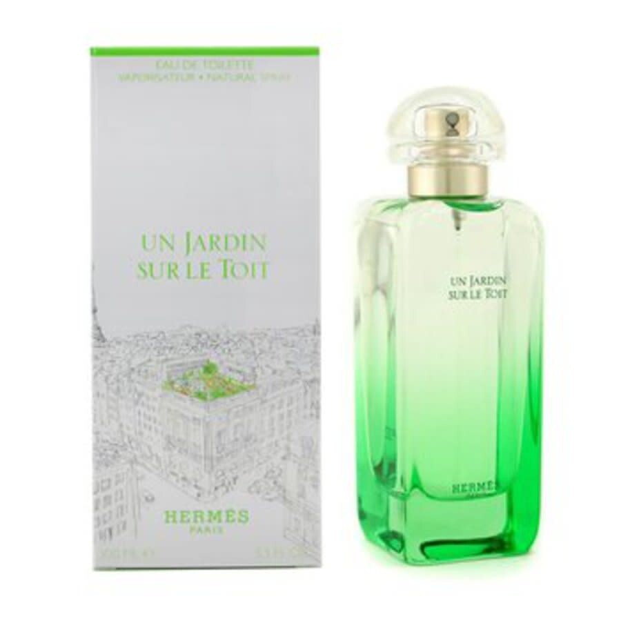 Shop Hermes Un Jardin Sur Le Toit /  Edt Spray 3.3 oz (u) In Green