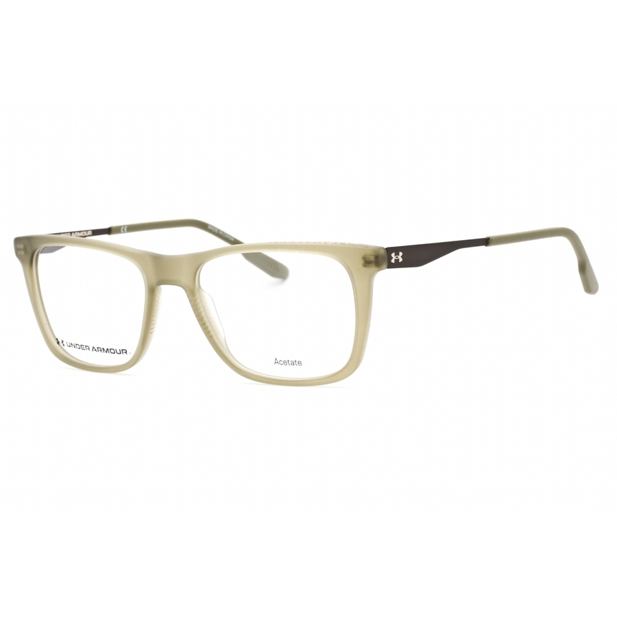 Under Armour Unisex Green Rectangular Eyeglass Frames Ua5040
