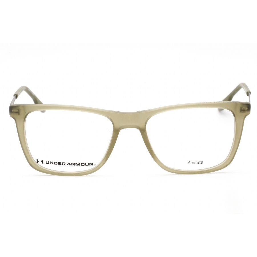 Under Armour Unisex Green Rectangular Eyeglass Frames Ua5040