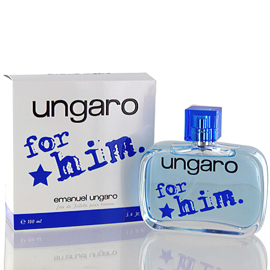 Shop Emanuel Ungaro Ungaro For Him / Ungaro Edt Spray 3.4 oz (100 Ml) (m) In Orange