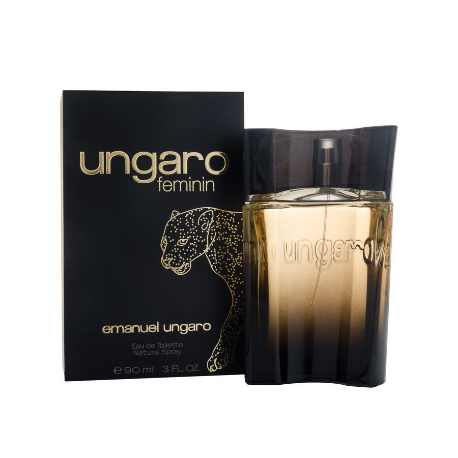 Shop Emanuel Ungaro Ungaro Ladies Feminin Edt Spray 3 oz Fragrances 8034097957154 In Red   / Orange