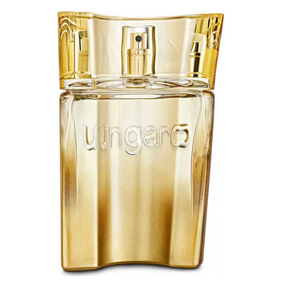 Emanuel Ungaro Ungaro Ladies Ungaro Gold Edt Spray 3.0 oz Fragrances 8052086372412 In Transparent
