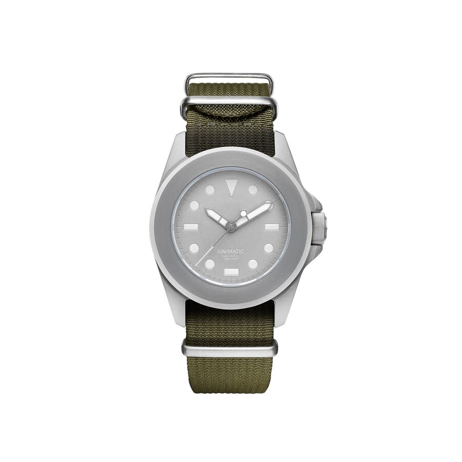 Unimatic Modello Quattro Automatic Grey Dial Men's Watch U4-AEG