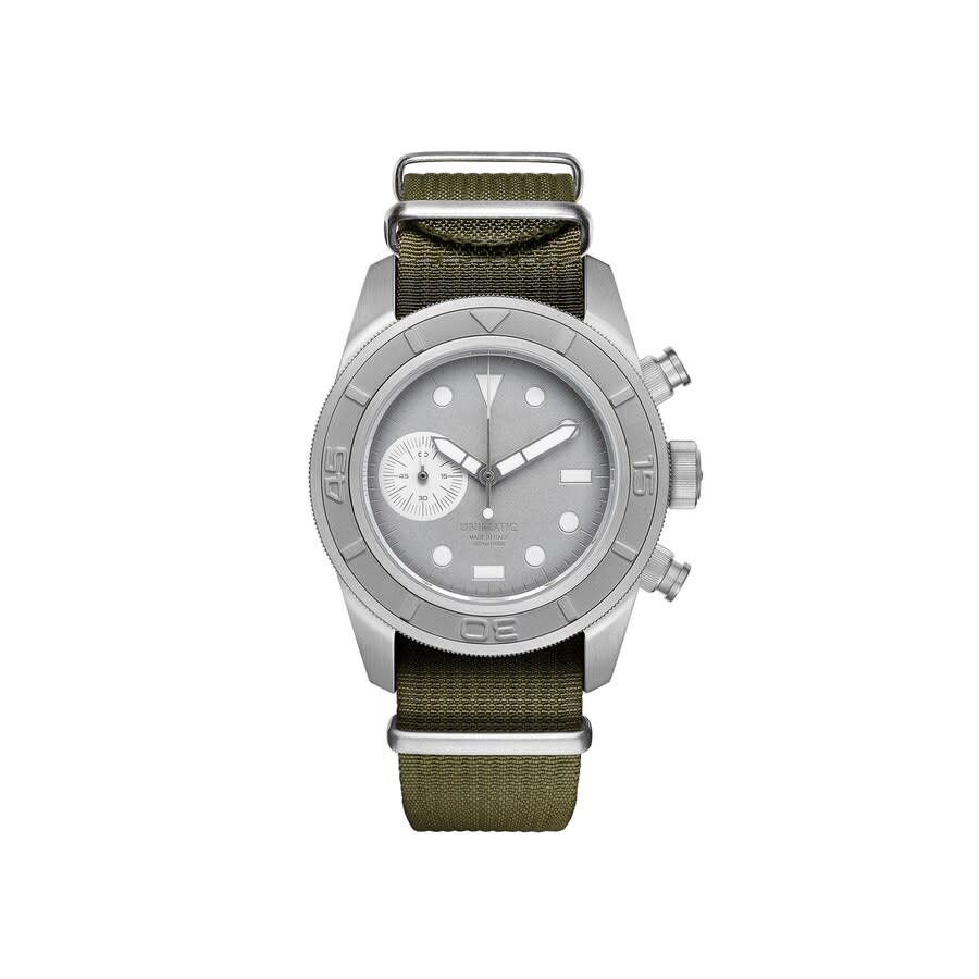 Unimatic Modello Tre Chronograph Grey Dial Men's Watch U3-AEG