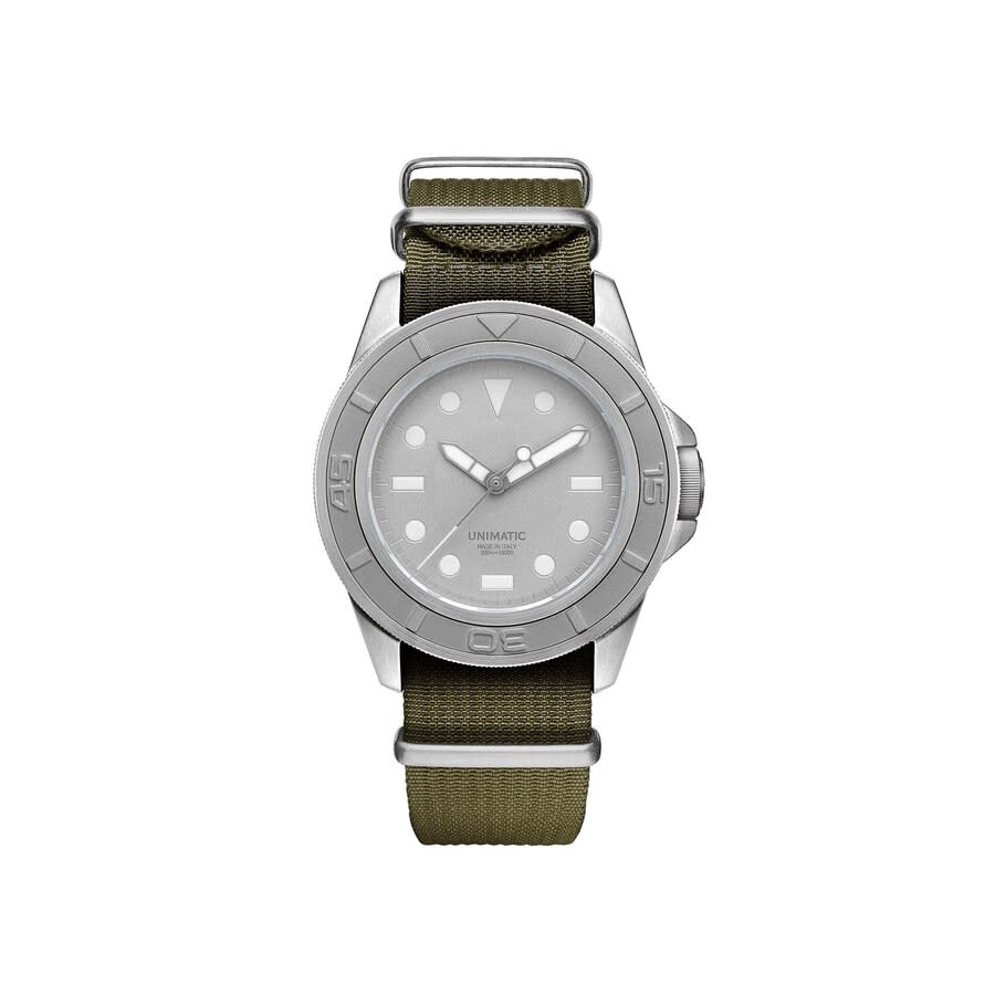 Unimatic Modello Uno Grey Dial Men's Watch U1-AEG