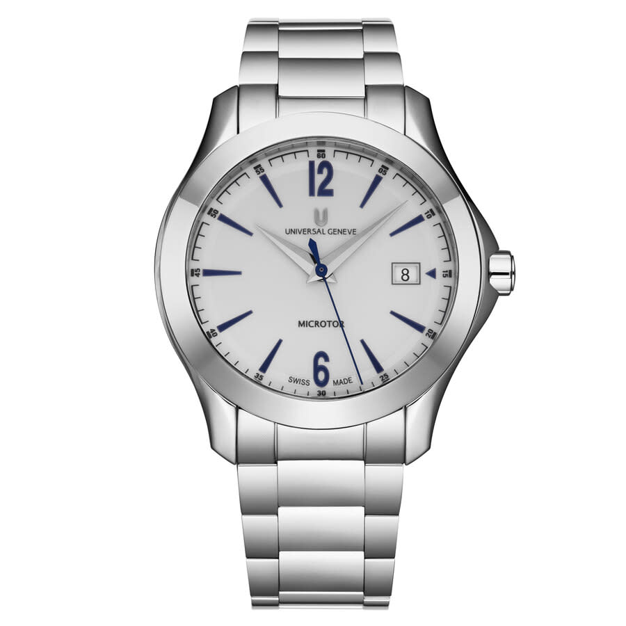 Universal Geneve Microtor Automatic Silver Dial Men's Watch 8101.126-008