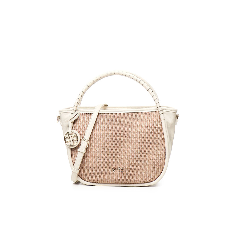 V73 Flaminia Tote Bag In White