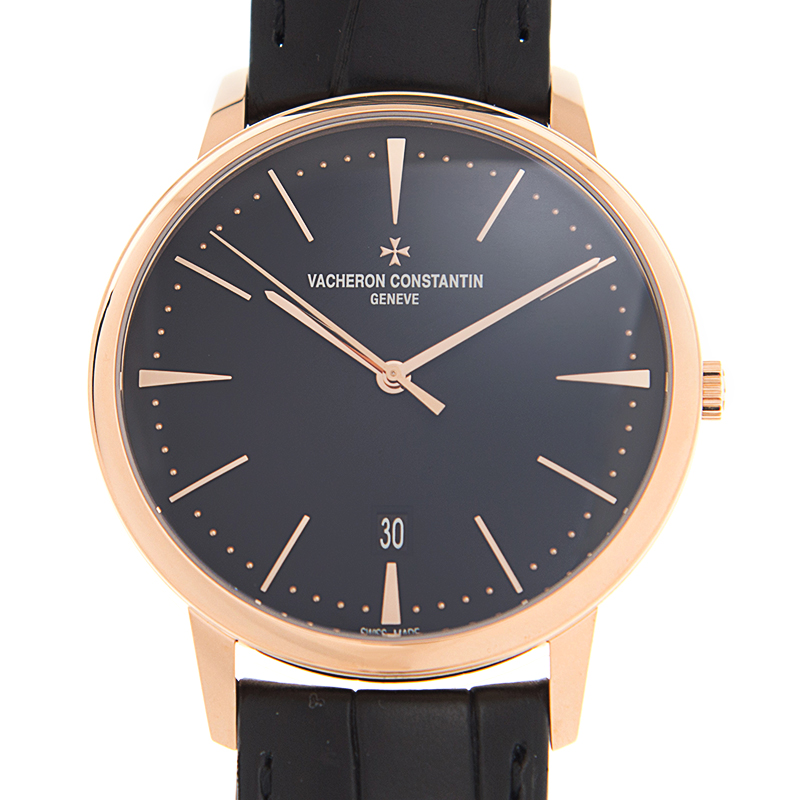 Vacheron Constantin Patrimony Automatic Black Dial Men's Watch 85180/000R-9232