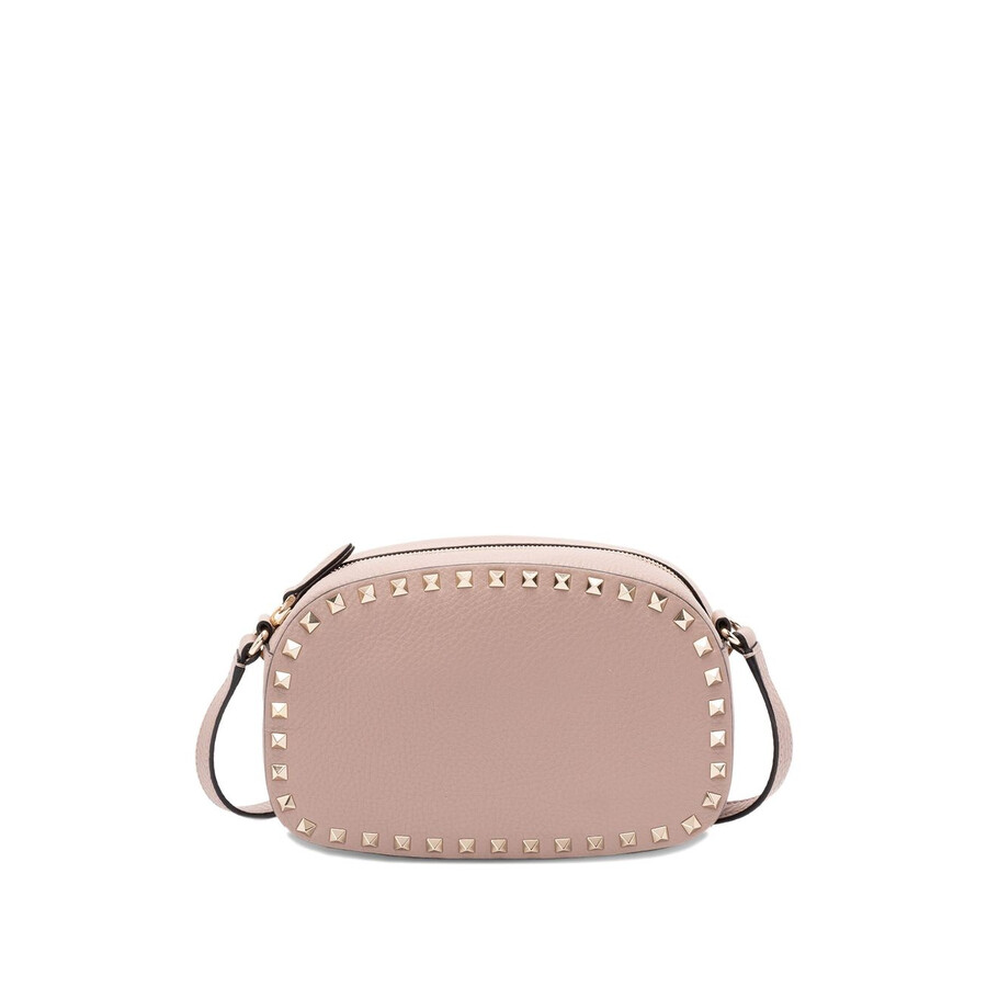 Valentino Garavani Blush Calfskin Bag In Pink