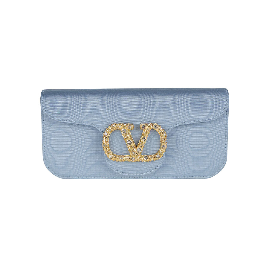 Valentino Garavani Clutch Loco' In Blue