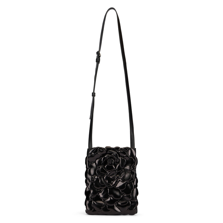 Valentino Garavani Elegant And Versatile Black Crossbody Bag
