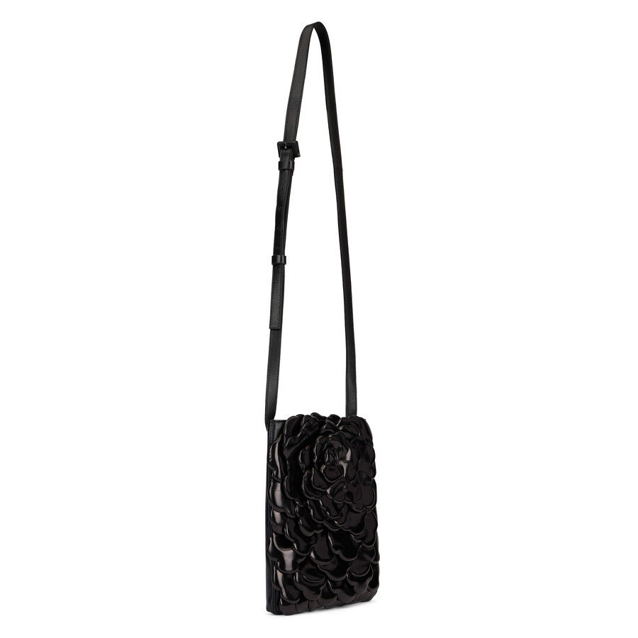 Valentino Garavani Elegant And Versatile Black Crossbody Bag In Black