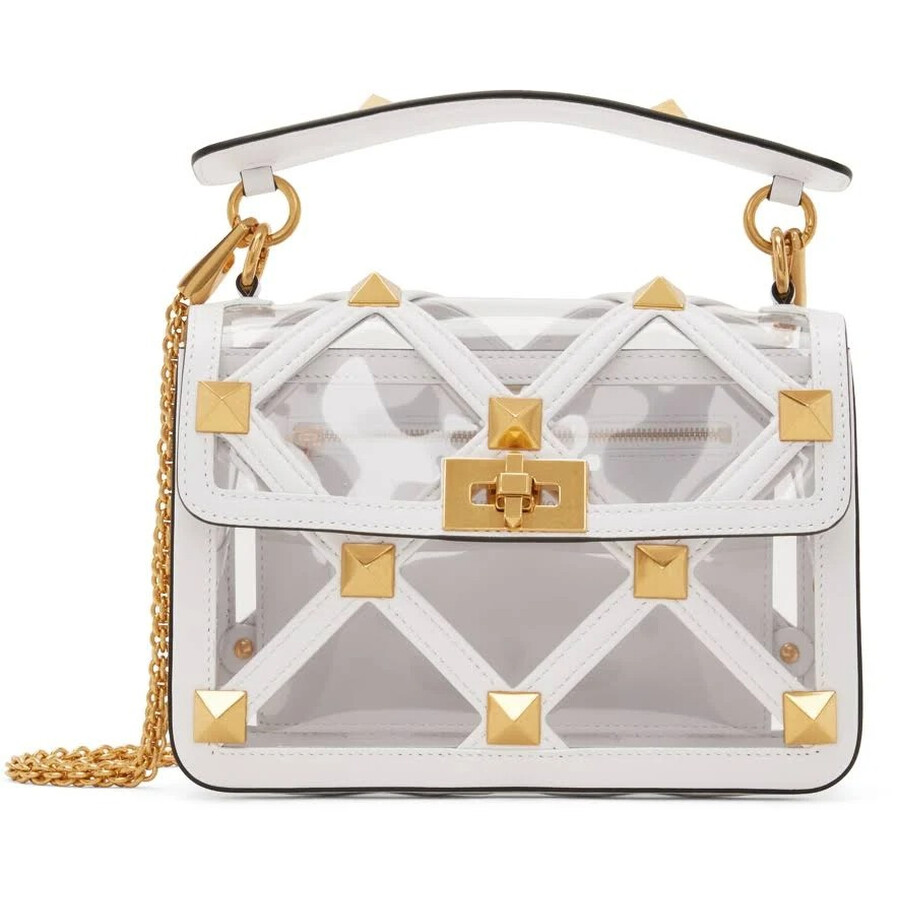 Valentino Garavani Garavani Roman Stud Bag In White