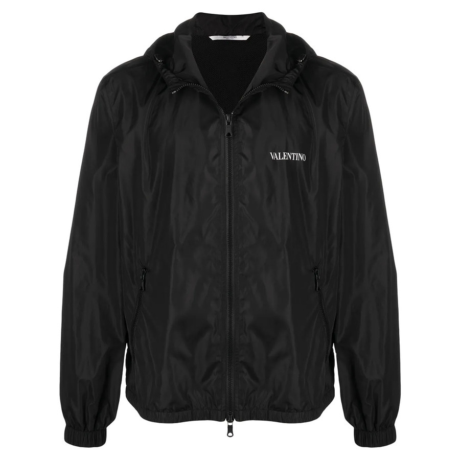 Valentino Garavani Garavani Hooded Logo Jacket VV3CI3685AT0NI
