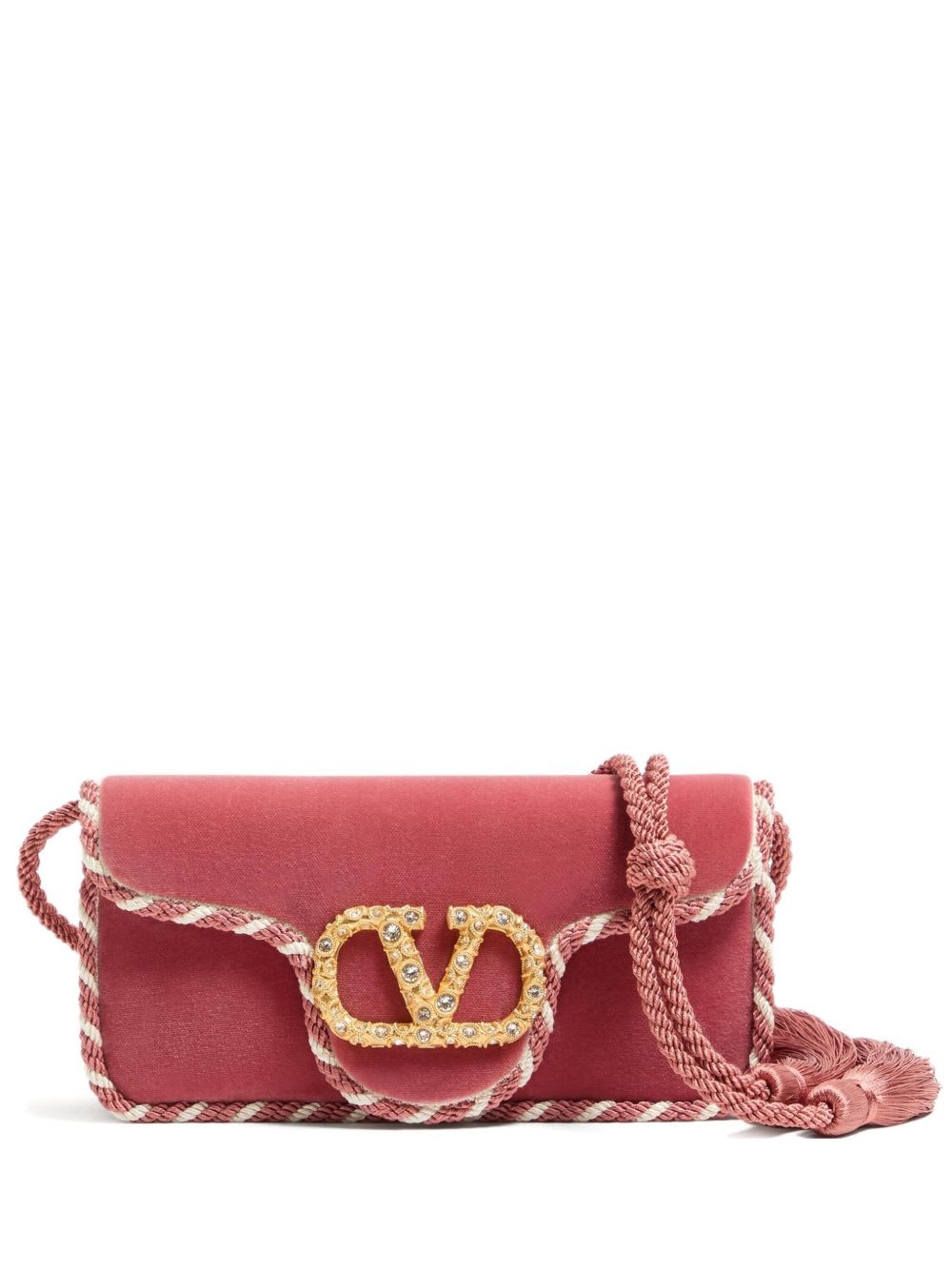 Valentino Garavani Garavani Loco Velvet Clutch WB0R92GNLDZB