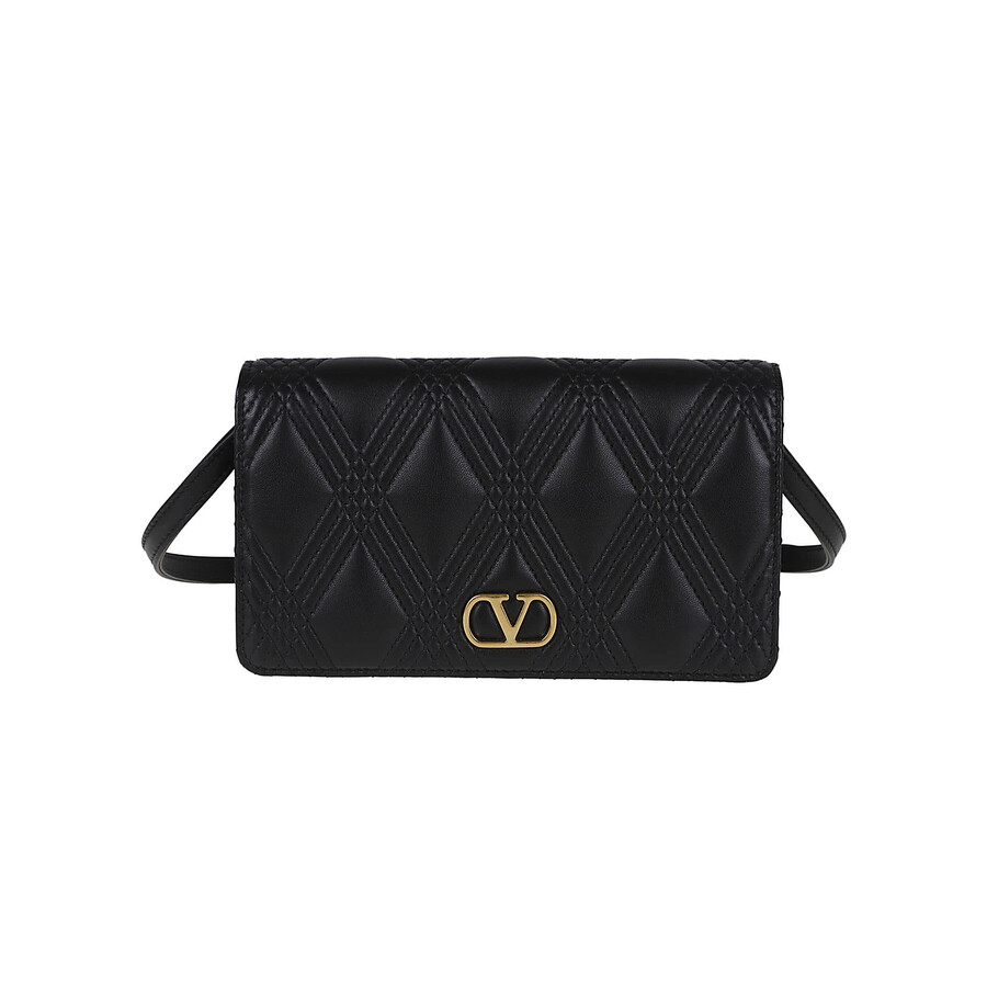 Valentino Garavani Mini Bag Quiltie 67 In Black